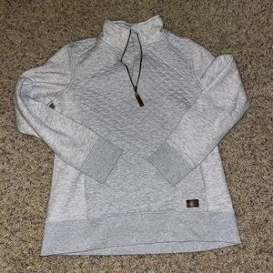 Women’s Quilted Quarter-Zip Pullover | Small